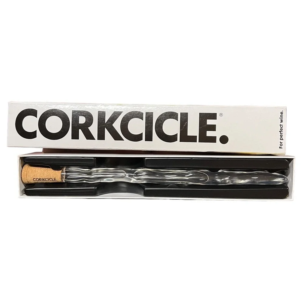 Wine‎ Chiller Corkcicle Open Box Perfectly Chills Wine Inside Out-Reusable